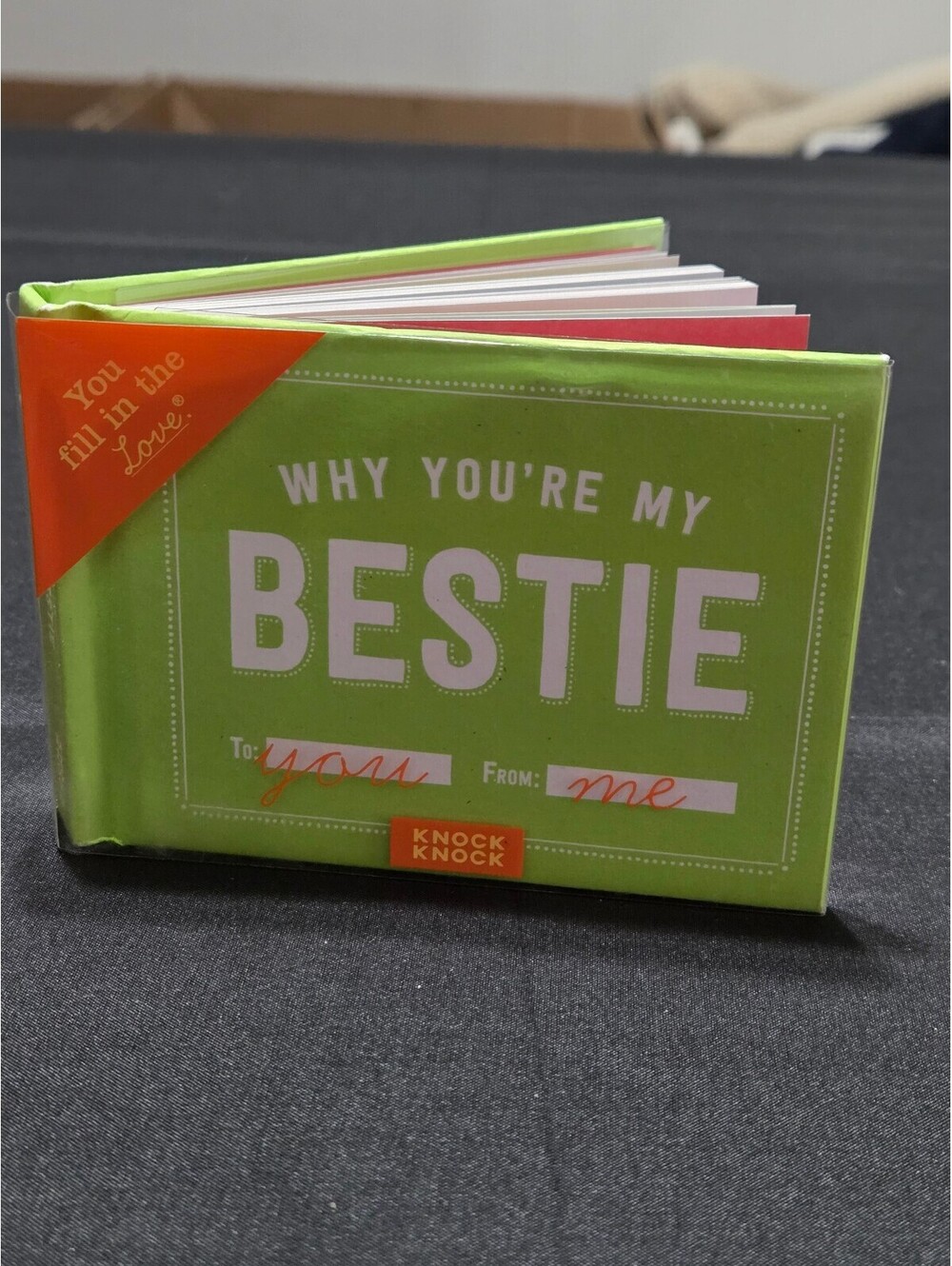 Why You're My Bestie - Fill in the Love Interactive Book